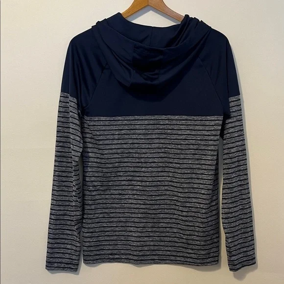 FANATICS Boston Red Sox MLB Line Up Shadow Stripe Raglan Pullover Hoodie EUC - Picture 6 of 6